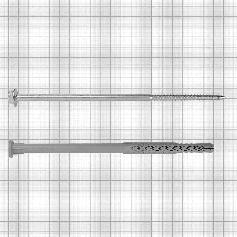 Дюбель фасадный с шурупом SXRL10X200FUS,50 шт. 82150285 STLM-2109265 FISCHER  - Вид №4
