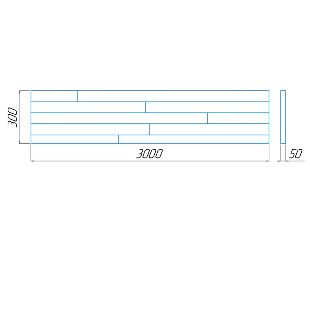 Тетива лестничная Santreyd из лиственницы 50x300x3000 мм 18362501 STLM-0010537 - Вид №1