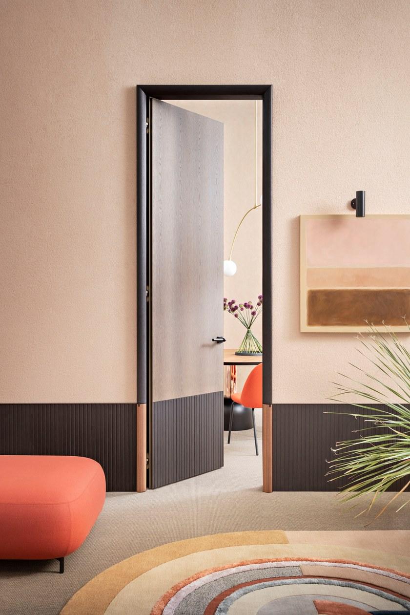 Lualdi Распашная деревянная дверь со скрытыми петлями Home Santreyd sun-id-1446117 - Вид №3