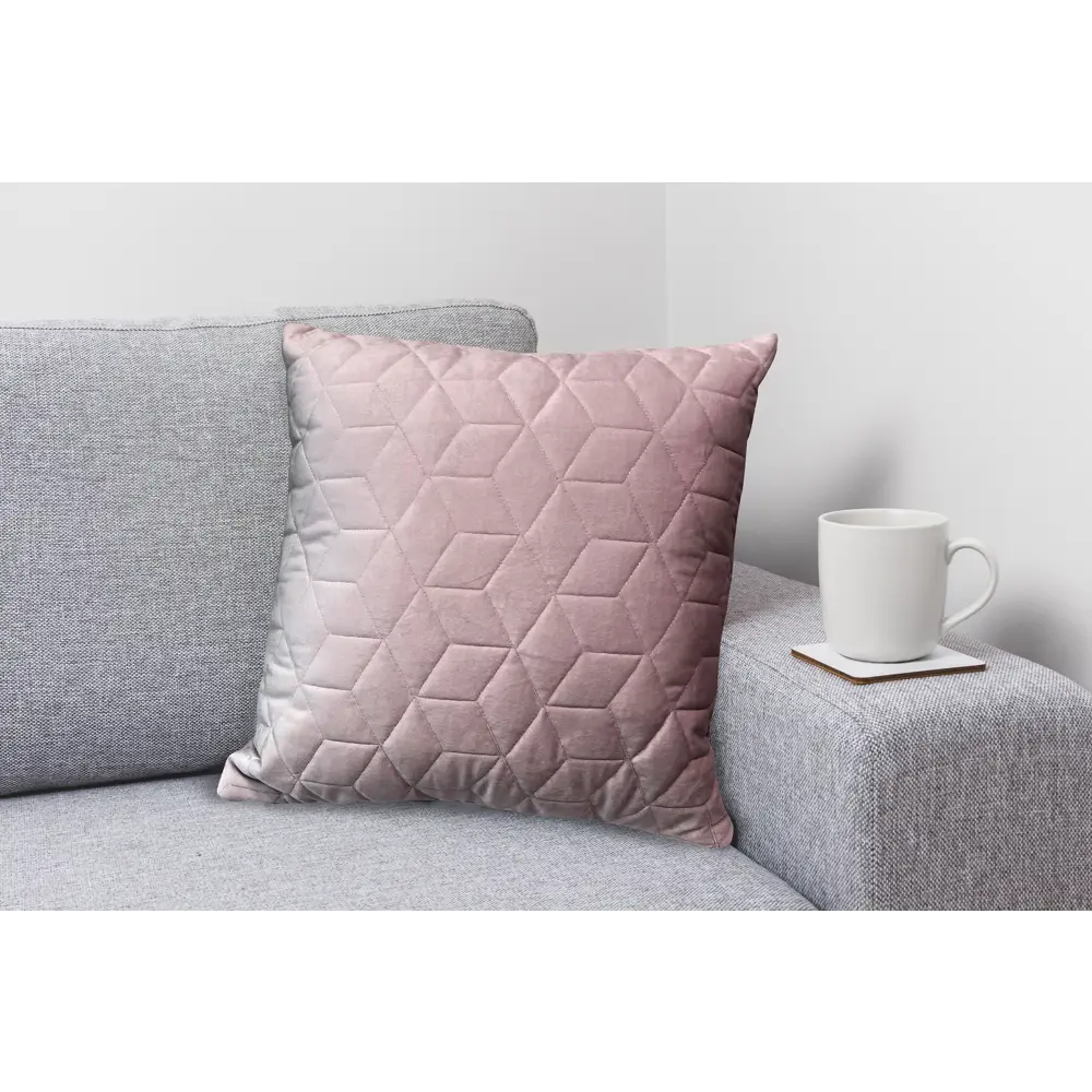 Подушка Seasons Geometric 43х43 см бархат цвет сиреневый STLM-2167716 - Вид №3