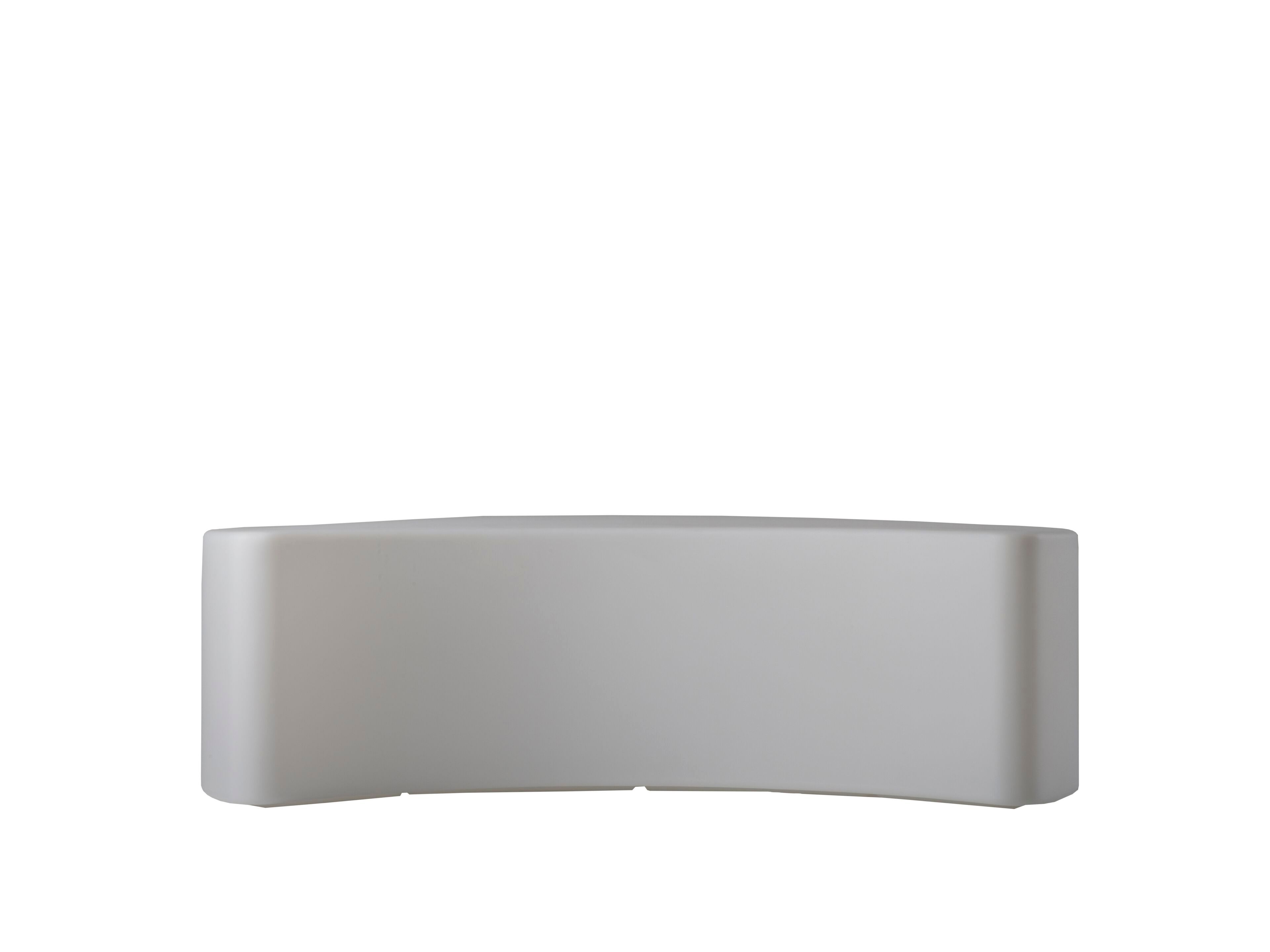 Светящаяся садовая скамейка из полиэтилена SLIDE MOON ARCH-00153334 - Вид №1