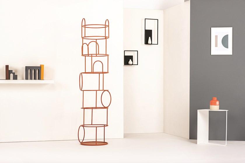 FORMAE Журнальный столик из стали с порошковым покрытием и полкой для журналов Roommate sun-id-1434559 - Вид №12