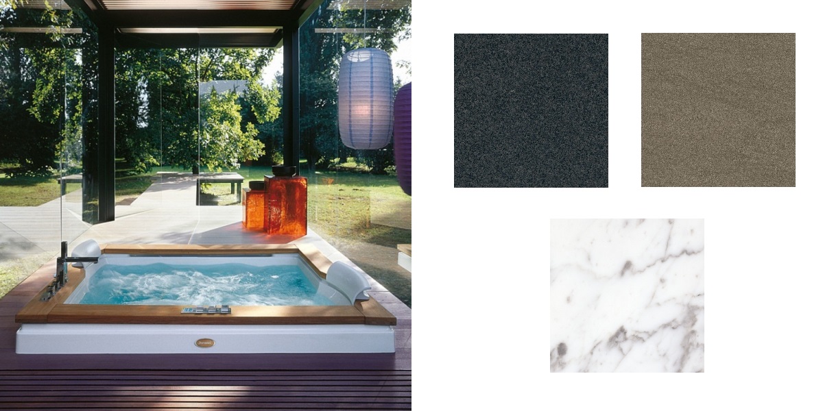 Ванна встроенная с гидромассажем "BASE" Aura Plus 9H43-505 Jacuzzi 9H43505 - Вид №1