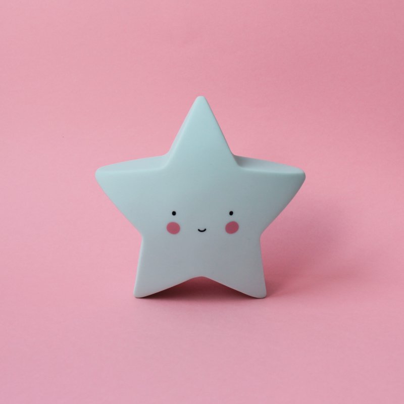 Ночник детский Mint Star LITTLE LOVELY COMPANY  282164 Белый;желтый;зеленый;розовый Santreyd  - Вид №1