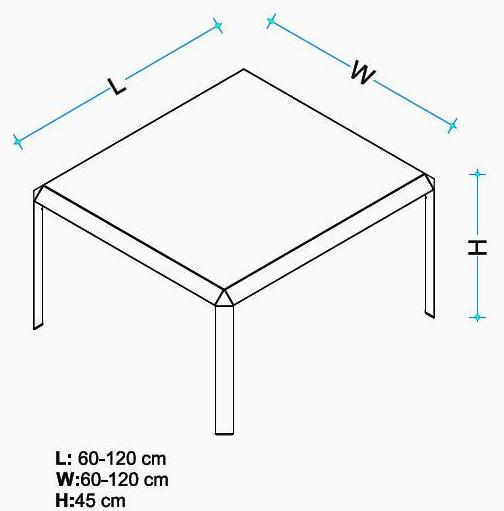 Tuna Ofis Журнальный столик из металла Metis sun-id-1501746 - Вид №1