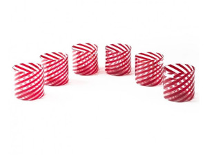 Набор из шести стаканов из муранского стекла ручной работы