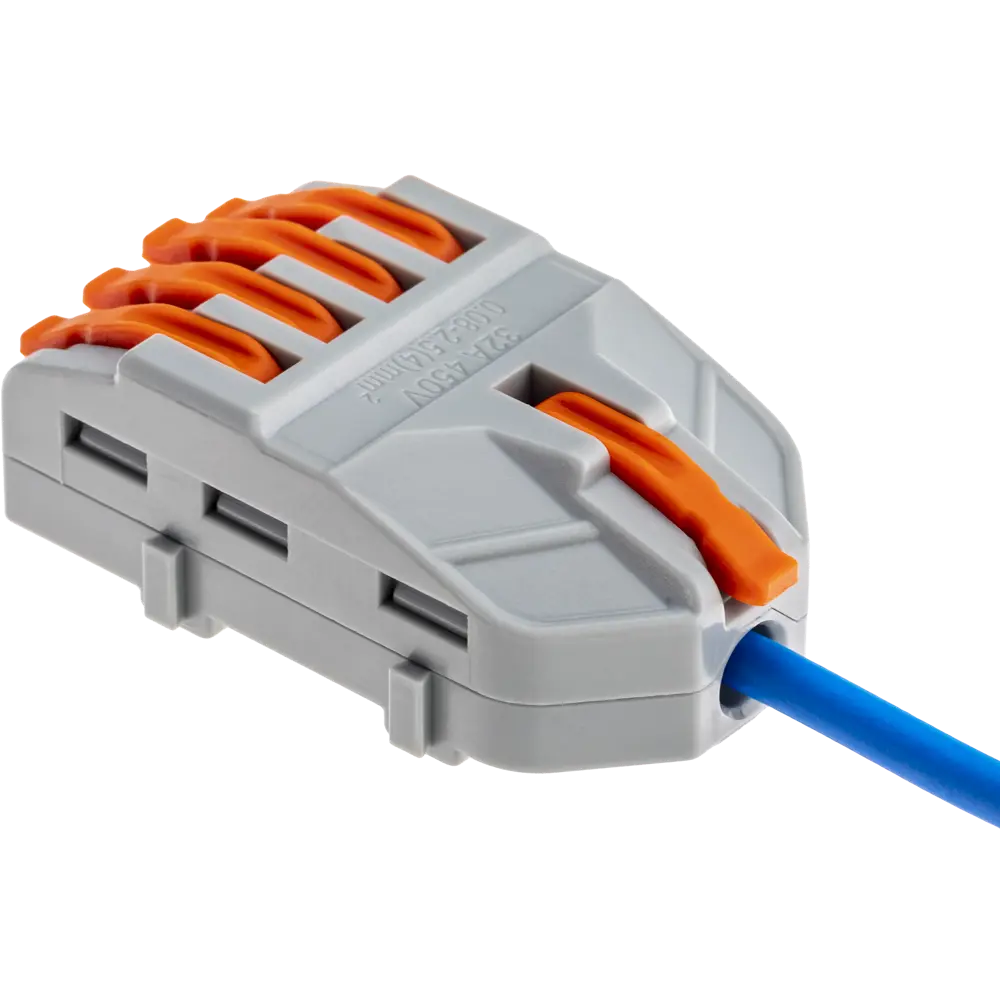 87887425 Клемма разветвительная Duwi 26666 5-проводная 4 мм 4 шт. STLM-1104310  - Вид №11