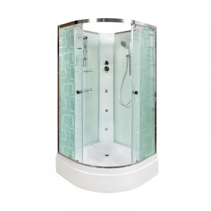 L 980 с гм. и эл. Душевая кабина DETO Серия L