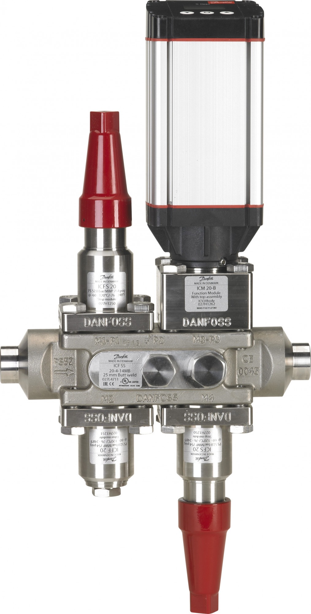 Danfoss ICF 20 SS — многофункциональные клапанные станции из нержавеющей стали ICF SS 20-6-1RA (20 D) Клапан-регулятор 027L4700 