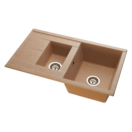 1A716232DE220 Мойка кухонная прямоугольная AQUATON ДЕЛИЯ - Вид №1