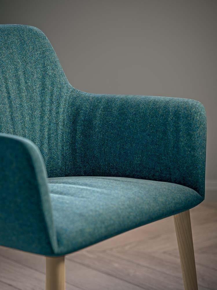 Кресло с подлокотниками Quadrifoglio Group Design Living ARCH-00147544 - Вид №1