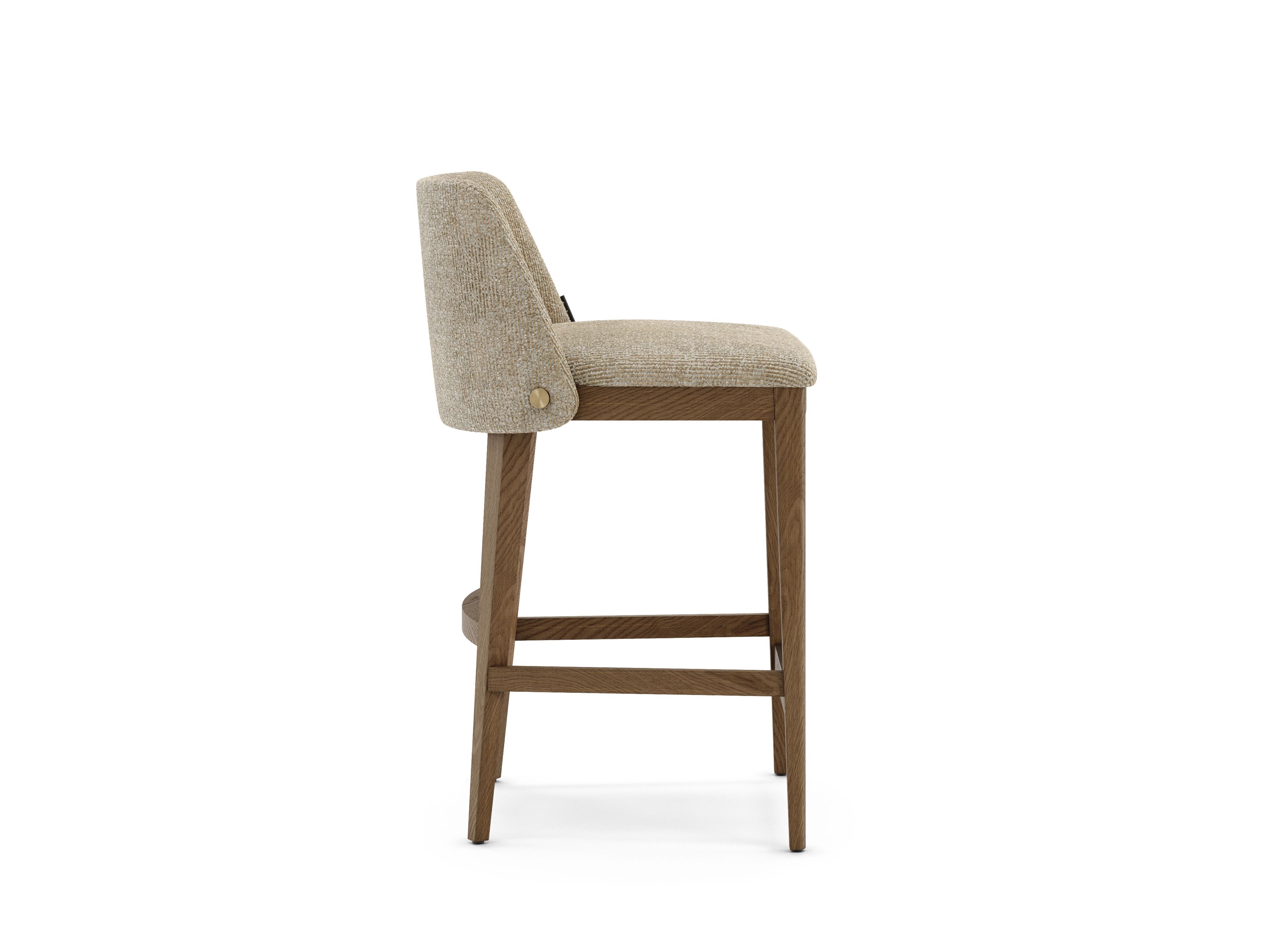 Ткань кухня мягкий стул Domkapa Louise ARCH-00136054 - Вид №2