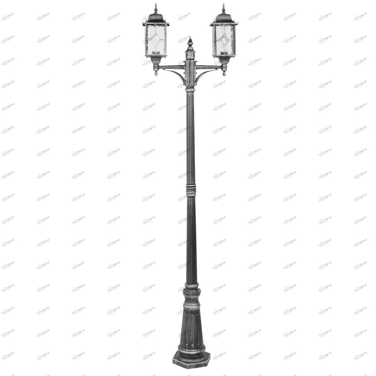 Садово-парковый светильник De Markt Бургос 813040602 DE MARKT ФОНАРЬ 268752 Черный 