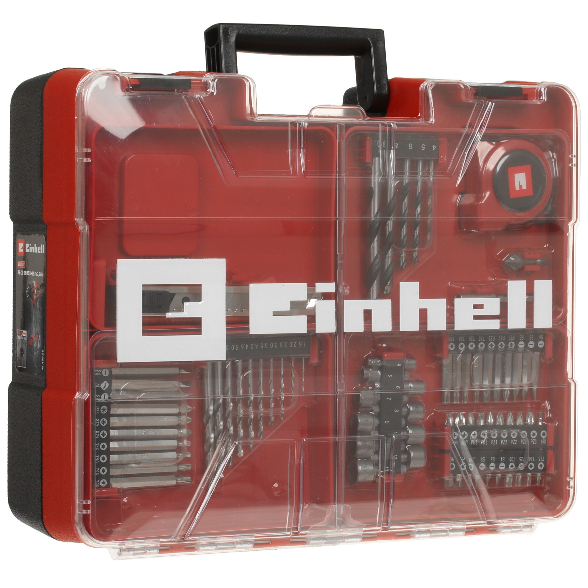 Дрель-шуруповерт Einhell PXC TE-CD 18/40 Li + 69 Power X Change 18V 5329892 STDN-0016866 - Вид №8