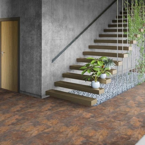 Виниловый ламинат Tarkett Lounge Cocktail Дизайнерский с брашью (Текстурированная) 457,2х457,2 мм 1000901221 - Вид №1