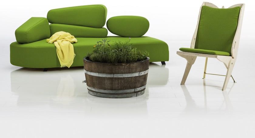 brühl 3-х местный тканевый диван Mosspink sun-id-1371604 - Вид №5