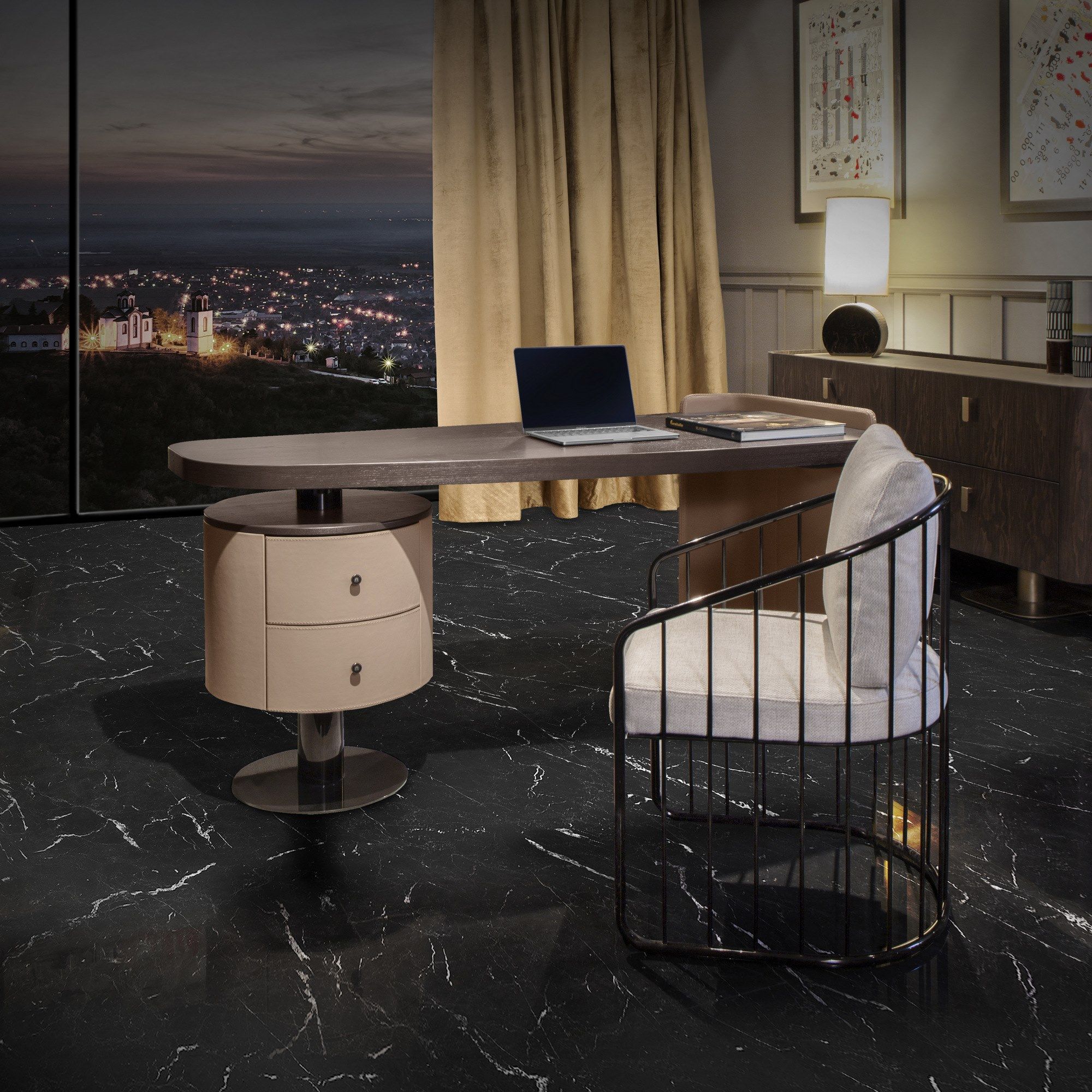 Мягкий стул из ткани Formitalia Charleston ARCH-00092077 - Вид №5