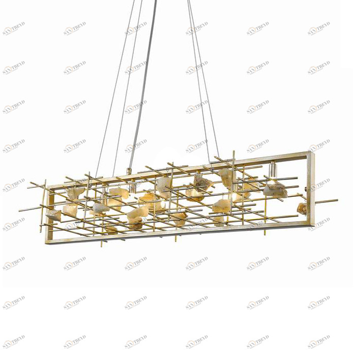 Подвесной светильник Hanna 7 от Delight Collection P68043M-7 DELIGHT COLLECTION ДИЗАЙНЕРСКИЕ 243789 Золотой 