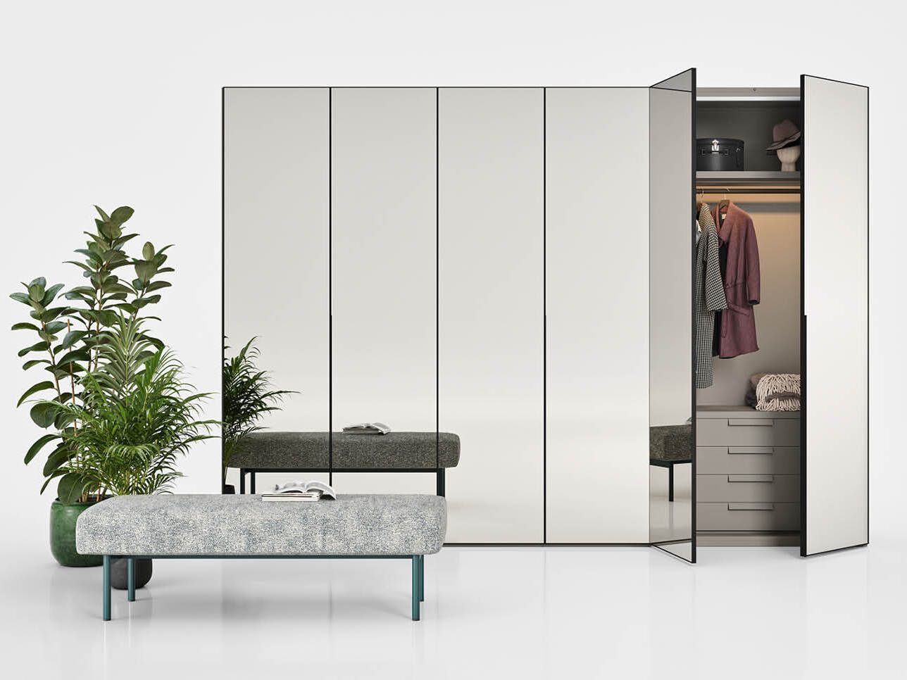 Модульный шкаф Novamobili CRYSTAL ARCH-00084135 - Вид №5