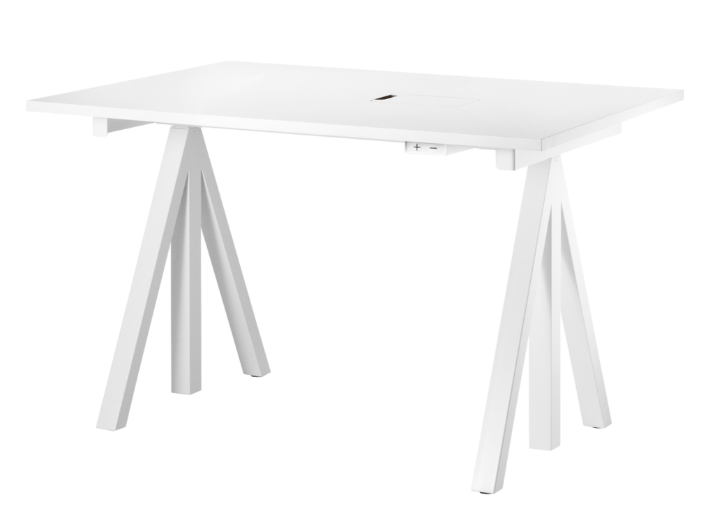 Стол с регулируемой высотой из стали и дерева String Furniture Работы ARCH-00016588 - Вид №9