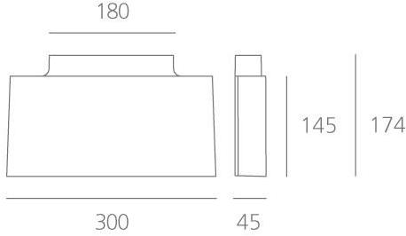 Artemide Настенный светильник отраженного света из алюминия с порошковым покрытием Surf sun-id-1499955 - Вид №2