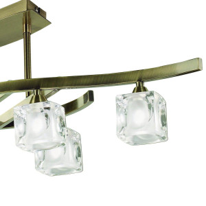 099672 Люстра потолочная MANTRA CUADRAX 0990 Mantra Cuadrax