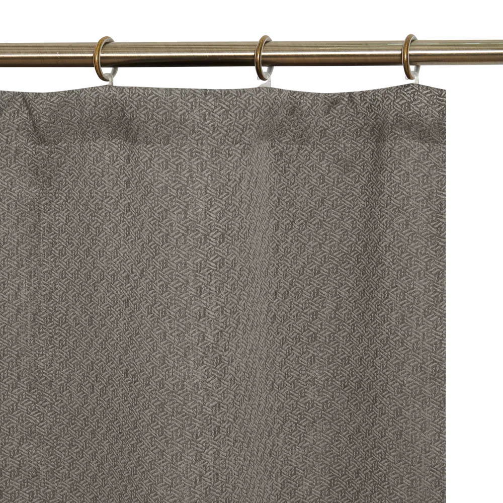 Штора на ленте Локо 160x260 см цвет коричневый MIAMOZA STLM-2041630 - Вид №2