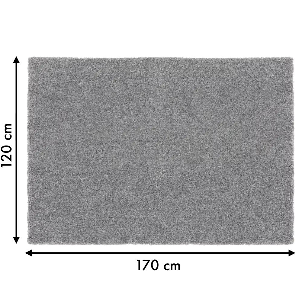 Ковер полиэстер Tony Inspire 120x170 см цвет серый 83206071 STLM-2049436  - Вид №8
