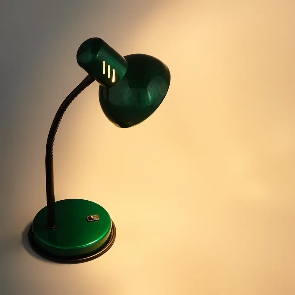 Рабочая лампа настольная Семь огней Эйр 1 лампа Е27 цвет зелёный STLM-2010903 - Вид №2