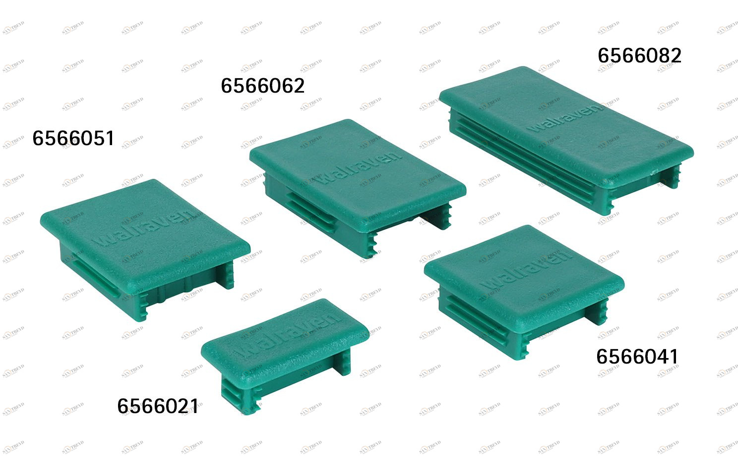 6566021 Монтажные профиля BIS Strut Заглушки для профиля защита для торцов профиля WALRAVEN 