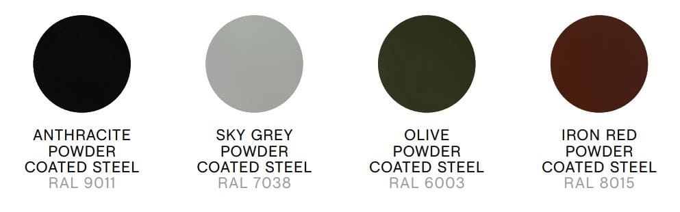 Квадратный низкий журнальный столик из стали с порошковым покрытием Hay Палисад ARCH-00028257 - Вид №10