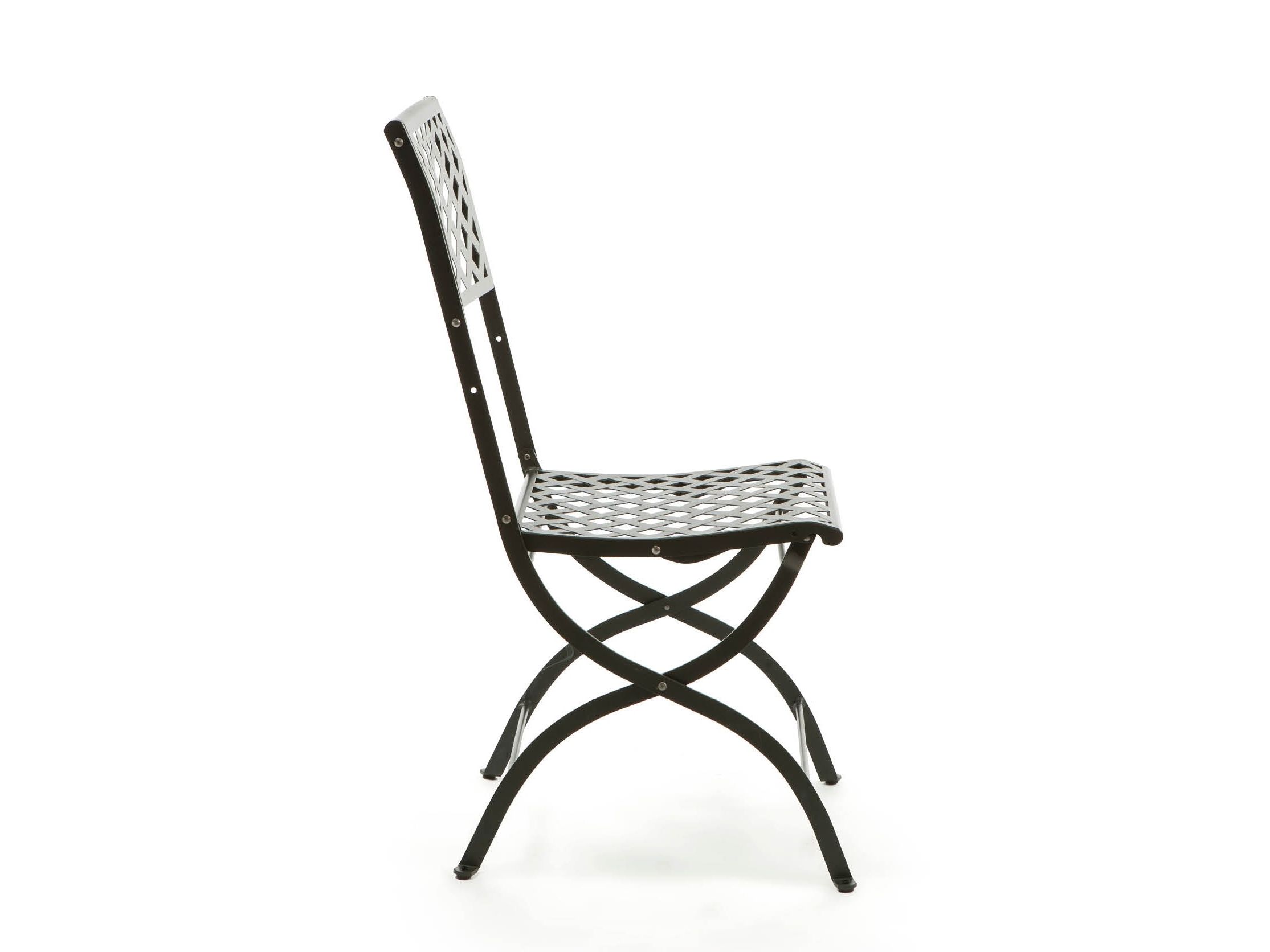 Металлический складной садовый стул Vermobil Springtime ARCH-00106948 - Вид №2