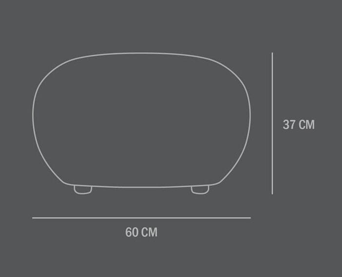 Круглый пуф из овчины 101 Copenhagen Toe ARCH-00104582 - Вид №3
