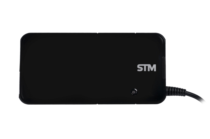 DLU90 Nb adapter dual , 90w, eu ac power cord& car cigaratte plug, usb(2.1a) STM Santreyd  - Вид №3