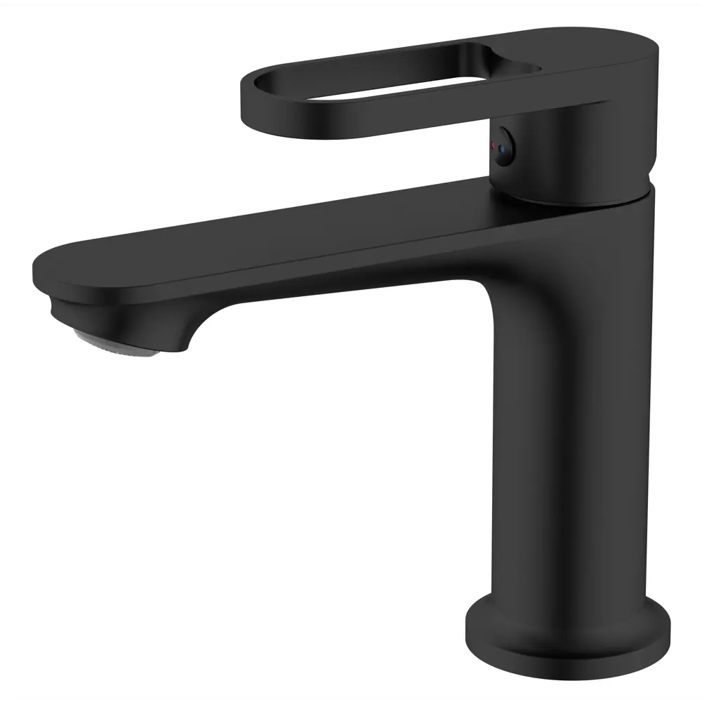 Смеситель для раковины Esko Catania CTN26B однорычажный цвет черный матовый STLM-2137795