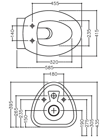 FSS-WHT-29951 Подвесной унитаз Jaquar Fusion Santreyd - Вид №1