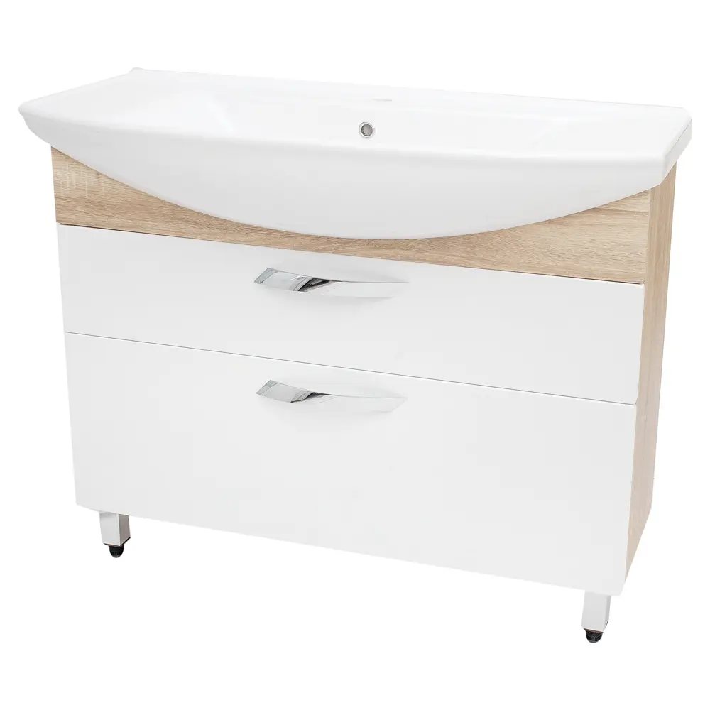 Тумба под раковину напольная Wave 85 см VIGO STLM-2183118 - Вид №2