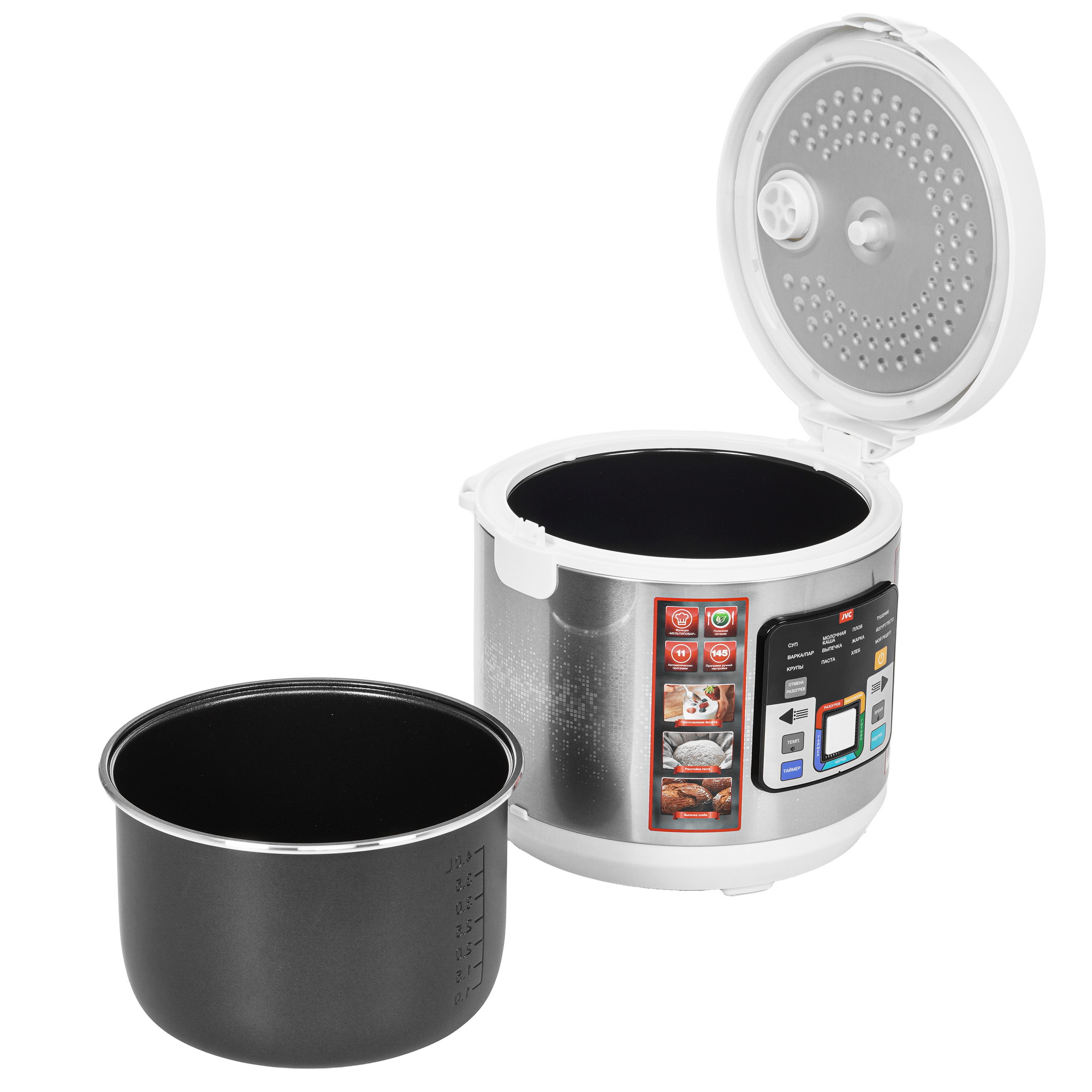 9944537 Мультиварка JVC JK-MC509 серебристый STDN-0011009 - Вид №6