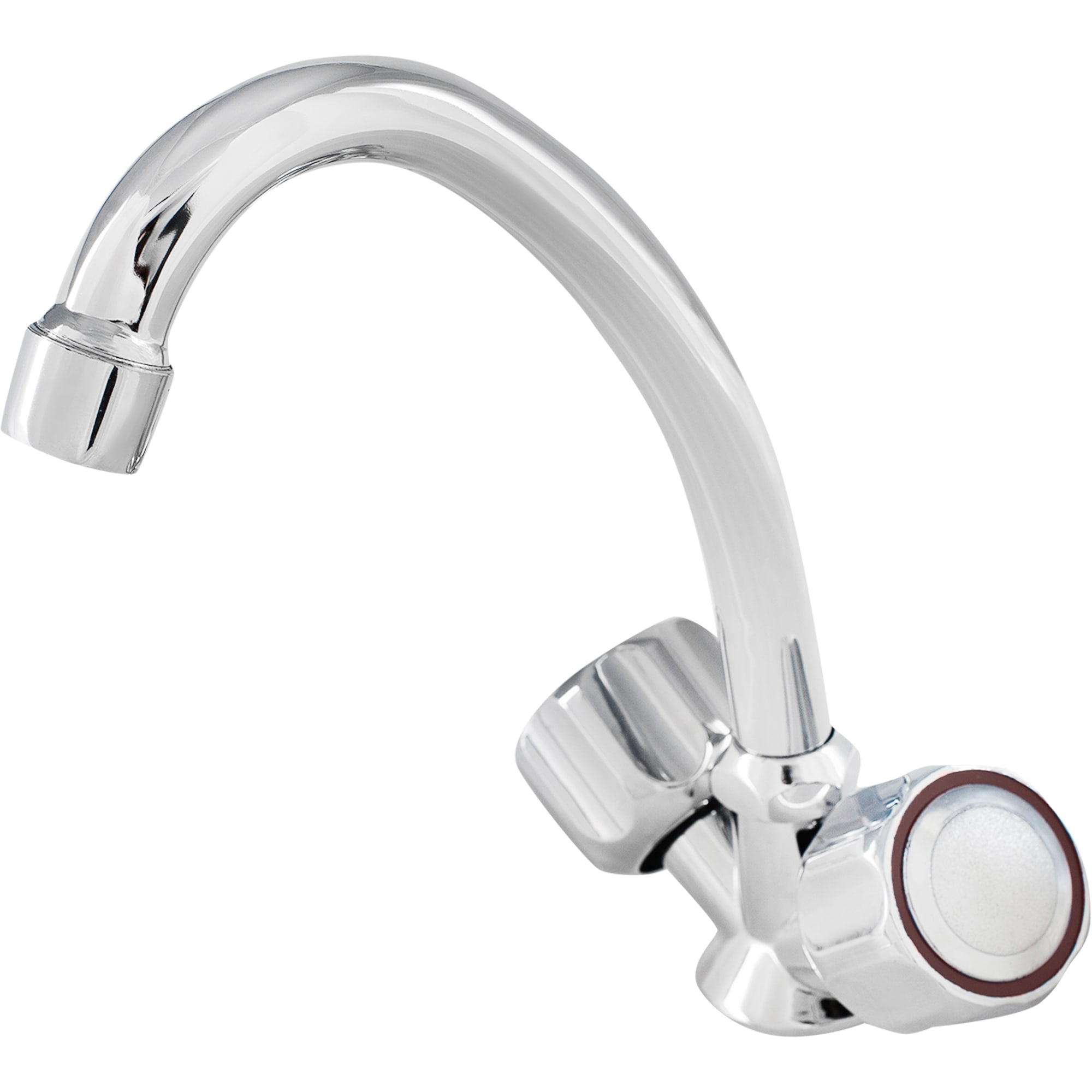 13443062 Смеситель для раковины «Лидия» двухвентильный цвет хром Молот Santreyd 