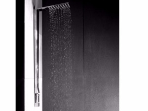 Латунная настенная душевая колонна с душем