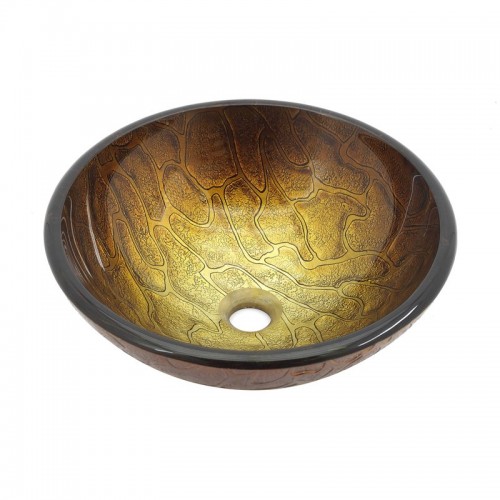 GV690-19mm-FVS1005 Накладная раковина на столешницу  прямоугольная Krausru  - Вид №3