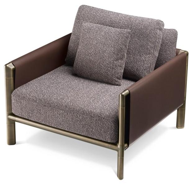 GHIDINI1961 Кресло с подлокотниками Frame sun-id-1376762 - Вид №2