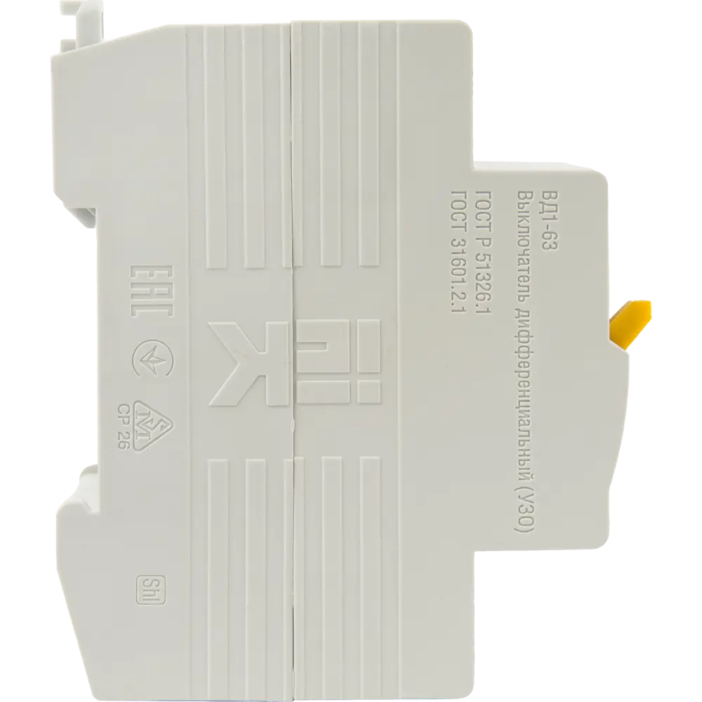 УЗО IEK Home MDV10-4-100-100 — защита от токов утечки в трехфазных сетях 82941110 STLM-0038225 - Вид №3