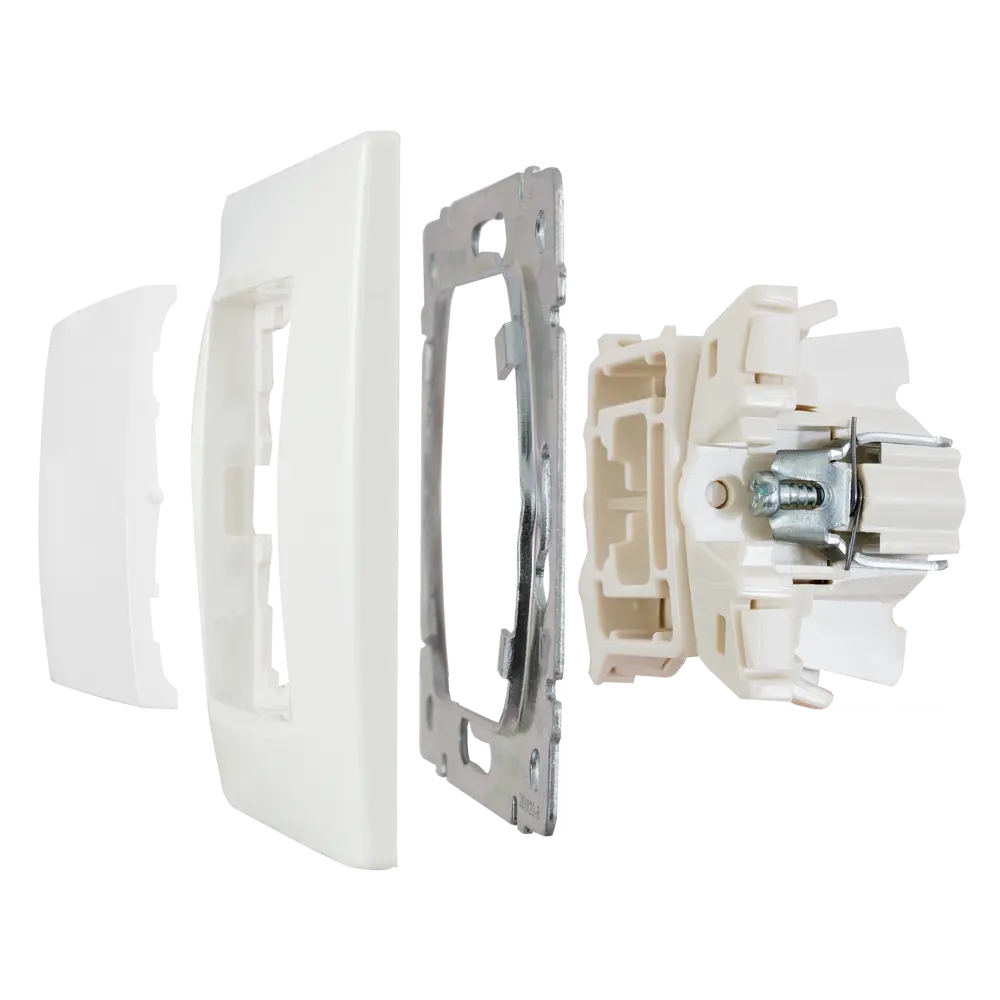 Переключатель Legrand Valena Classic одноклавишный белый для скрытого монтажа 10319824 STLM-0000424 - Вид №4