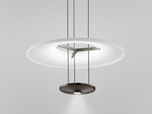 Стеклянный светодиодный подвесной светильник