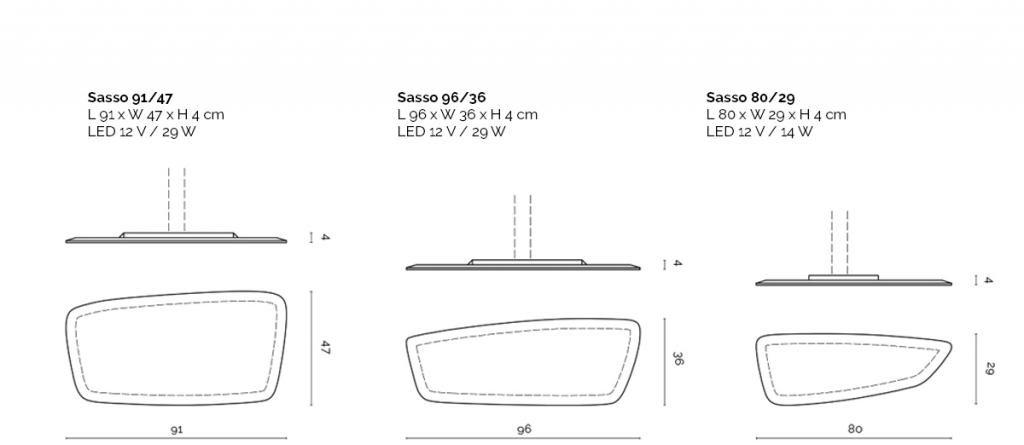 Inarchi Светодиодная подвесная лампа из каррарского мрамора Sasso sun-id-1482499 - Вид №4
