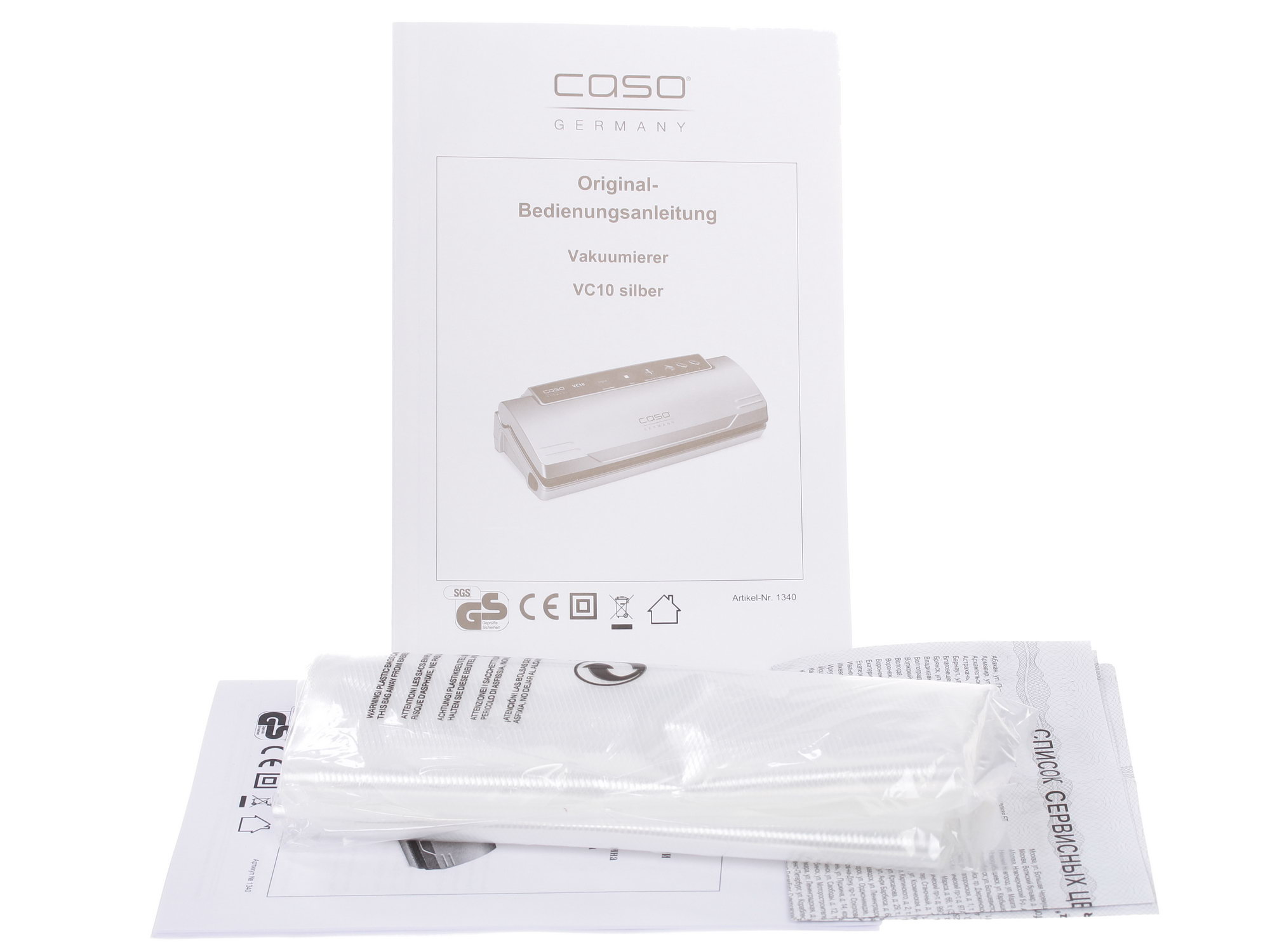 1025250 Вакуумный упаковщик CASO VC 10 STDN-0151144 - Вид №7