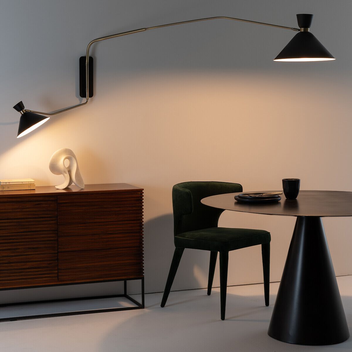 Регулируемая металлическая настенная лампа AMPM Zoticus ARCH-00022286 - Вид №4