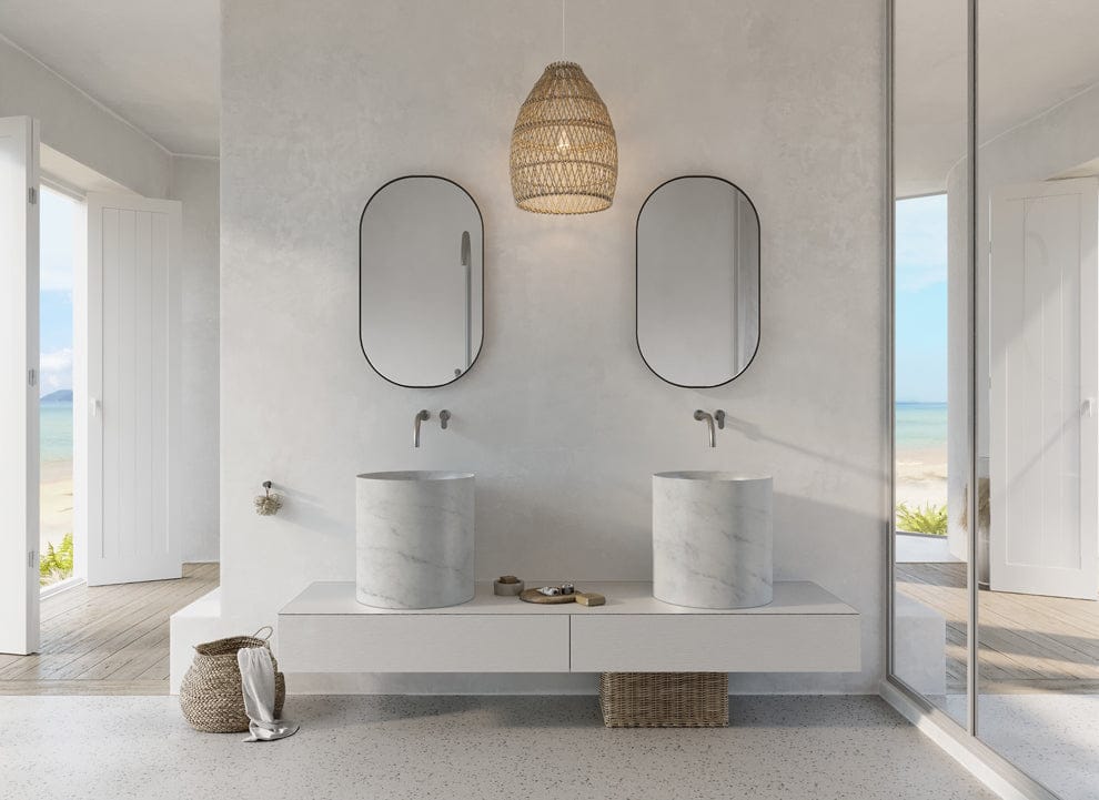 Круглый умывальник из натурального камня COCOON Maison ARCH-00005961 - Вид №3