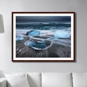 Картина: Jokulsarlon, Iceland КАРТИНЫ В КВАРТИРУ  264761 Разноцветный
